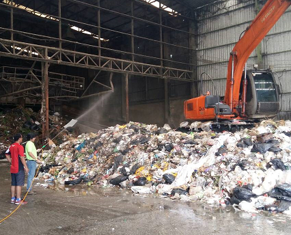 โรงงานกำจัดขยะ บ่อทิ้งขยะ